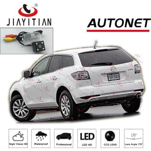 JiaYitTian rear view camera For Mazda CX-7 CX 7 CX7 2006 2007 2010 2009 2013 CCD Night Vision Backup camera license plate camera