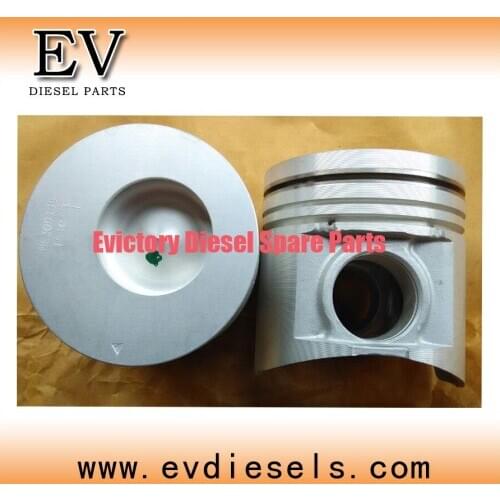 Engine repair kit For Mitsubishi Truck 6D16 6D16T piston piston ring cylinder liner Full gasket set crankshaft&con rod bearing