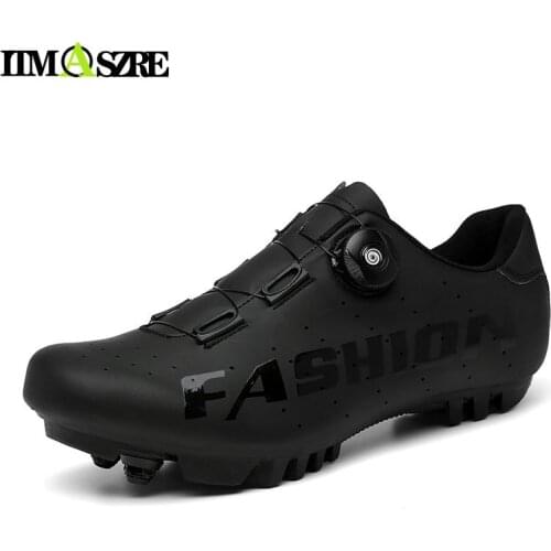 Cycling sneaker mtb Flat sneaker mens Mountain bike covers bicycle spd road Cleat shoes sapatilha speed racing triathlon man