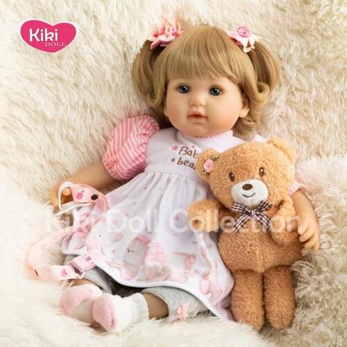 Best Playmates Simulation Reborn Baby Doll Soft Cotton body Newborn Babies Doll Kids Toys Surprise Presents