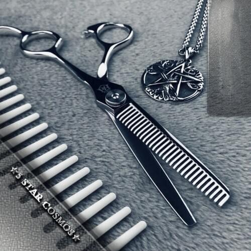 6 Professional Hair Salon Structure Scissors Set Cutting Barber Haircut Thinning Shear Scissors Hairdressing Hair Tools Scissors