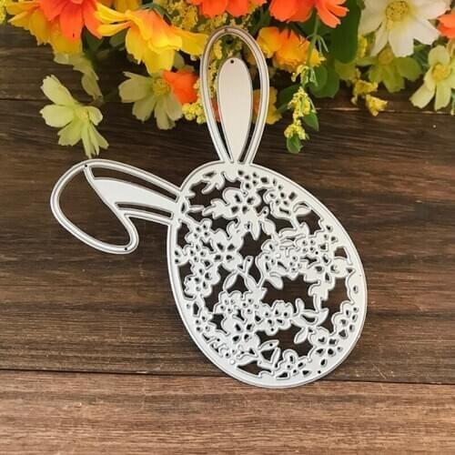 Easter Bunny Ear Metal Cutting Dies Stencil Scrapbooking DIY Album Stamp Paper