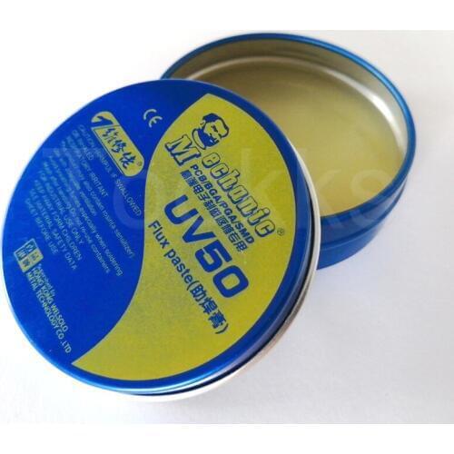 UV50 Paste Flux No-clean Soldering Tin BGA Solder Flux Electric Soldering Iron Welding Fluxes For PCB/BGA/PGA/SMD MCN- UV50