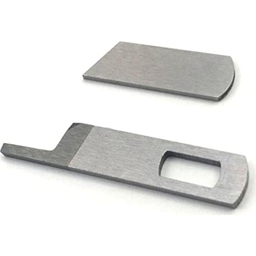 Upper & Lower Knife #412585 & 412749 Fits Singer Pro4D Most 14u,14CG754, 14SH654, 14SH644