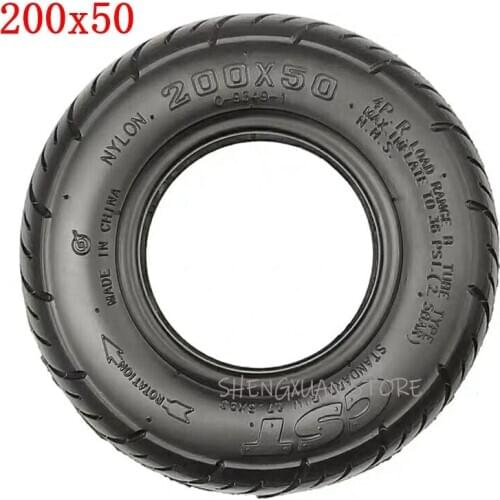 8 inch tire 200x50 inflatable inner tube outer tire for mini electric scooter tire
