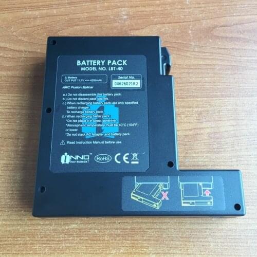 Free Shipping INNO LBT-40 battery pack for IFS-10/ IFS-15/ View 3/ View 5/ View 7 fusion splicer