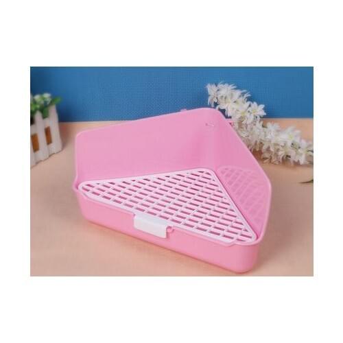 Free shipping rabbit totoro guinea pigs Dutch pig large triangle toilet