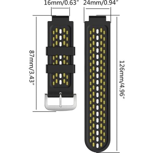 New Band Silicone Strap Bracelet For Garmin- Forerunner 220/230/235/620/630/735XT/235XT/235Lite Accessory