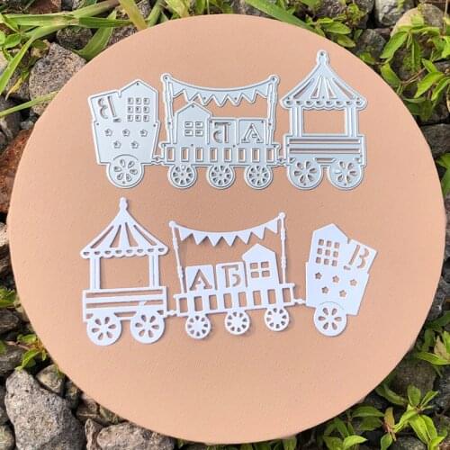 CH 2021 New Arrival Park car Metal cutting dies stencil Greeting Card Decoration DIY Scrapbooking Scrapbook Paper Photo Album