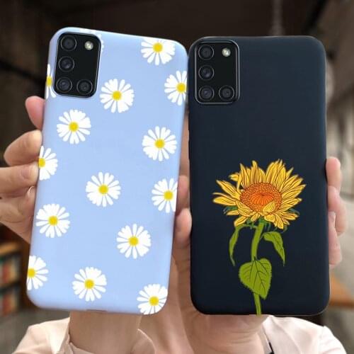 Flowers Candy Color Cover For Samsung A52 4G 5G A526B Cases Butterfly TPU Painting Soft Back Cover For Samsung Galaxy A52 A 52