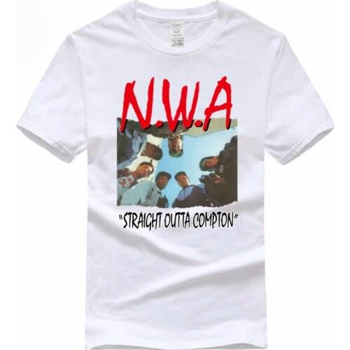 NWA NWA Straight Outta Compton Oversized T-shirt Summer Casual O-Neck Tshirt For Men And Women