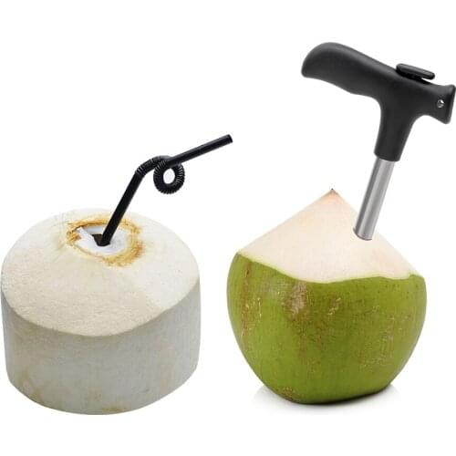 HILIFE Fruit Tools Punch Tap Drill Gadgets Coconut Opener Stainless steel Kitchen Accessories Kitchen Tools
