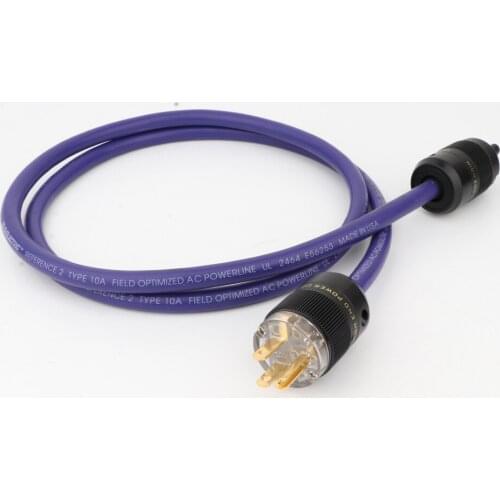 XLO Reference 2 EU US Schuko Power Cord Cable With Figure 8 IEC C7 Female Plug EU supply line electric audio extend cable