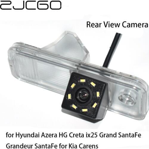 ZJCGO Car Rear View Reverse Back Up Parking Camera For Hyundai Azera HG Creta ix25 Grand SantaFe Grandeur for Kia Carens