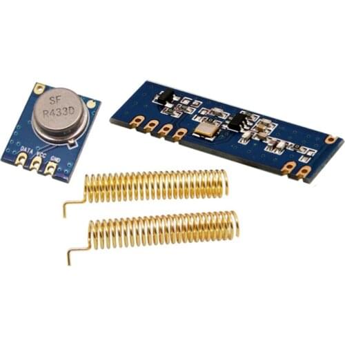 30pcs TX Module RX Module ASK RF Transmitter Module STX882 +ASK RF Receiver Module SRX882+Antenna 315MHZ with Pin(315MHZ/433MHZ