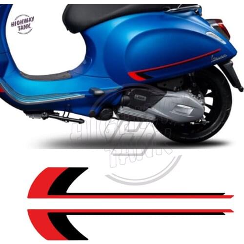 Motorcycle Decal Kit Case for Piaggio Vespa Sprint S 50 150 Special Edition Side Sticker
