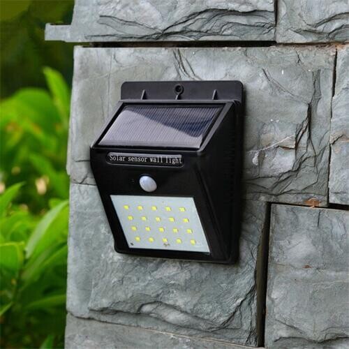 Solar charging Wall Outdoor Lights lighting 20/30LED Solar Sensor Lights Home Outdoor Waterproof Security lamp Use Garden Lawn