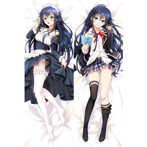 Characters Japanese Anime Yahari Oreno Seisyunn Yukino Throw Otaku Dakimakura Gifts Bedding Hugging Body Pillow Case 150x50 CM