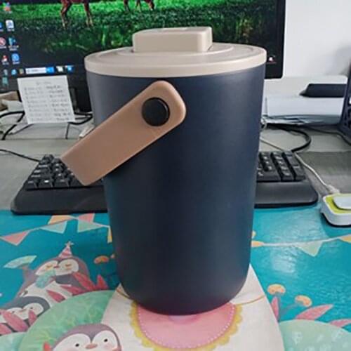 Portable Food Containers Stainless Steel Lunch Box Family Picnic Dinnerware Thermal Insulation Lunch Box Food Insulation Barrel