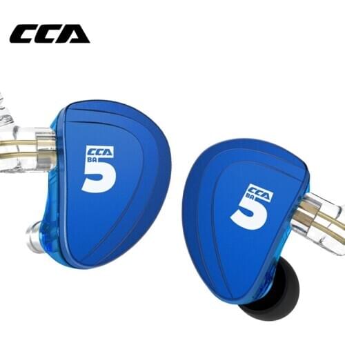 CCA A10 wired Earphone In Ear Earphones Subwoofer Earbuds Noise Cancelling Headset Metal earphones Sports headset for C12 C10