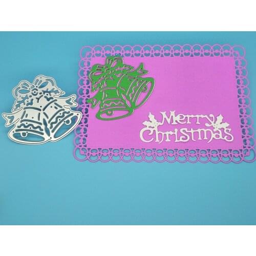 Christmas Bells, Christmas Tree Leaf Metal Cutting Die Scrapbook Paper Gift Card DIY Decoration Forming Template