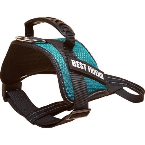 Dog Harness,Adjustable Soft Padded Dog Vest Harness,Reflective Oxford Vest with Easy Control Handle for Small Medium Large Dogs