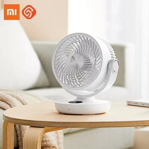 Xiaomi Portable Circulating Fan White Summer New Arrival Silent Wireless LED Intelligent Digital Display Electric Fan