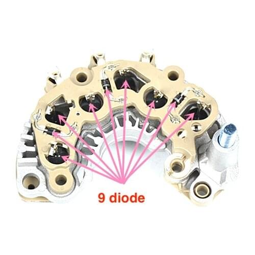 1pc for Hyundai Cerato Elantra KIA Maxima Accent 1929C Generator Rectifier Bridge Diode 6 Tube 9 Tube