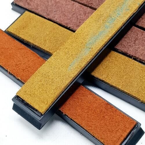 2.0mm cowhide Leather Honing Strop Compound 30g Grinding Paste Knife sharpener sharpening stone fine grinding