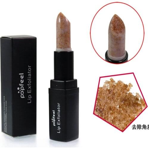 1PC Natural Sugar Lip Exfoliator Stick Lip Scrub Exfoliating Balm Moisture Lip Care Remove Lips Dead Skin Moisture Lips Sticks