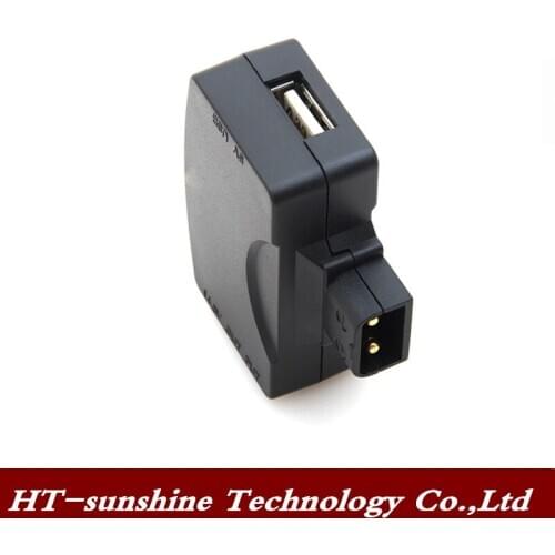 Camera rear-mounted battery jack converter, V port to USB, D-tap B port male to female port, camera cable 1pcs
