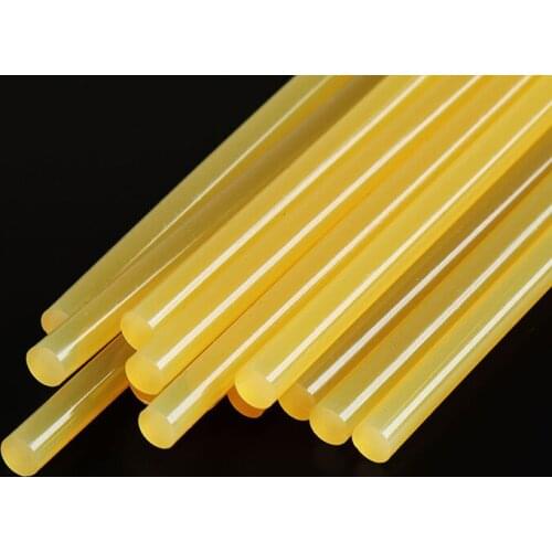 10pcs manufacturers direct hot melt adhesive high viscosity yellow hot melt adhesive strip 27CM*0.7CM