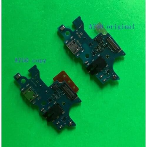 10pcs Replacement USB Charging Port Dock Connector Flex Cable Ribbon Part For Samsung Galaxy A7 2018 A750