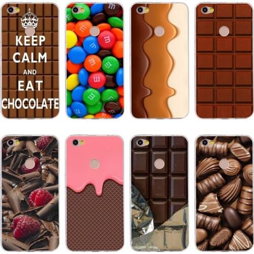 12H Chocolate Silicone Soft Tpu Cover phone Case for xiaomi redmi 4a 6a 4x note 5a pro mi a1