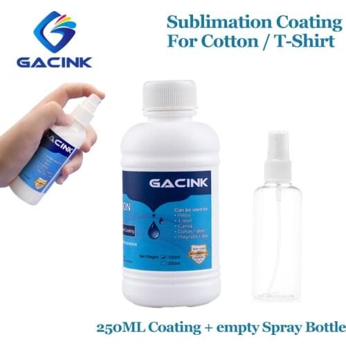 250ml Sublimation Coating Spray Suitable For Pretreatment of Cotton Materials Such as Clothes All Fabric Quick-drying Spray