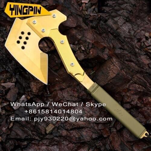 4th generation CF crossing the fire line axe multifunctional fire-fighting axe mounted vehicle defense.chopper hatchet splitting