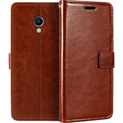 Case For Meizu M5 Note Wallet Premium PU Leather Magnetic Flip Case Cover With Card Holder And Kickstand For Meizu M5 Note