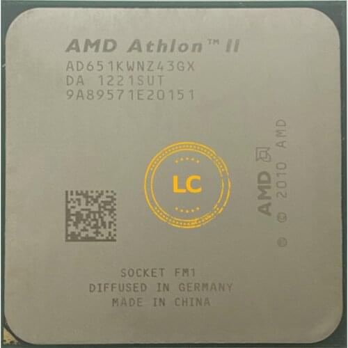 AMD Athlon II X4 651 X4 651X X4 651K 3.0 GHz Quad-Core CPU Processor AD651KWNZ43GX / AD651XWNZ43GX Socket FM1