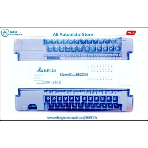 DVP24ES00R2 24 Point Host 16DI 8DO Relay 250VAC 24VDC 2A AC Power Supply New