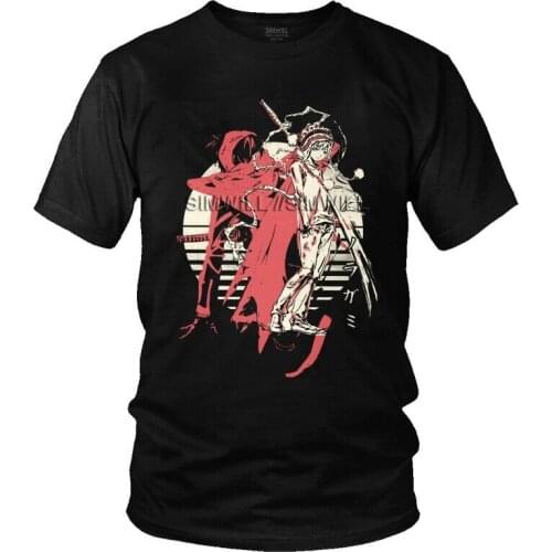 Noragami Yato T Shirt for Men Cotton Print T-shirts Graphic Tshirt Short Sleeve Anime Manga Stray god Tee Tops