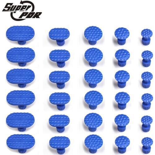 Super PDR dent repair tools 30 pcs blue dent glue tabs work for Dent Puller Removal Slide Hammer Paintless Dent removal