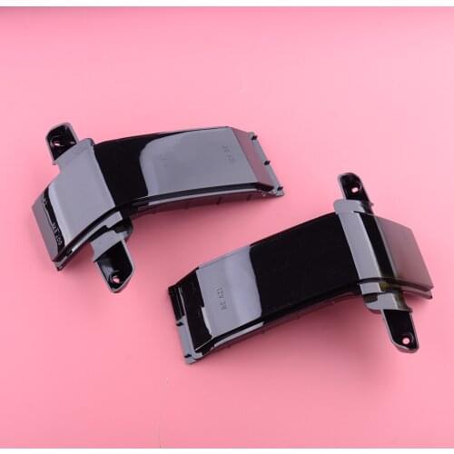 2Pcs Dual-Row LED Tow Rearview Mirror Side Marker Light Turn Signal Lamp 12V Fit For Chevy Silverado GMC Sierra 2016-2018 2019