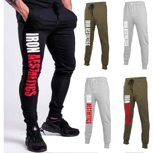 2020 Men Jogging Pants Quick-drying Fitness Pants Men Running Trousers Cotton Sweatpants Gym Pants Bodybuilding Joggers Bottoms