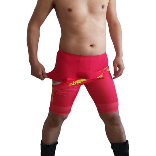 Man seamless Brief underwear tight singlet underwear