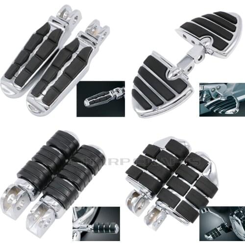 Motorcycle Driver Rider Foot Pegs Footrests For Kawasaki Vulcan VN 800 900 Classic Custom 1500 1500A 1500B 1600 Mean Streak