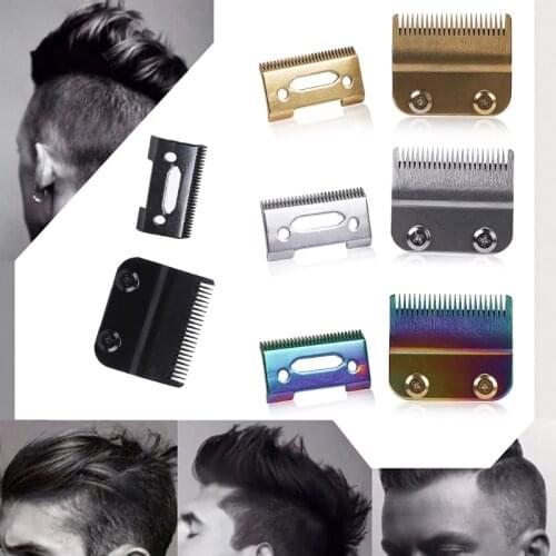 R3MF Professional 2 Hole Replacement Blades Set Ceramic Moving Cordless Hair Clipper Trimmer Razor Cutter Head for Wahl 8148