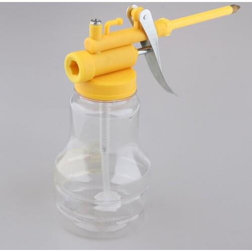 High Pressure Transparent Machine Oil Pot Can Kettle Bottles Vessel Oiler 350g