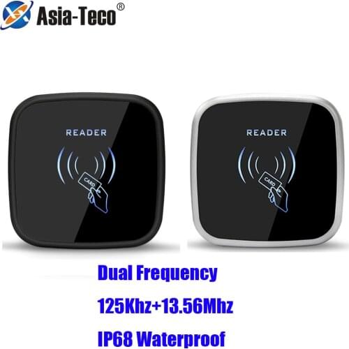 Long Range RFID Card Reader 125KHZ 13.56KHZ Wiegand26 Proximity RFID Card Access Control Reader Wiegand26 output IP65 Waterproof