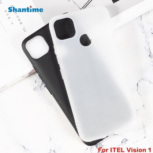 For ITEL Vision 1 Gel Pudding Silicone Phone Protective Back Shell For ITEL Vision 1 Soft TPU Case