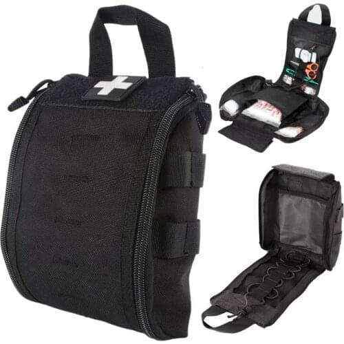 First Aid EMT Bags Tactical IFAK Medical Molle Pouch Military Utility Med Emergency EDC Pouches Outdoor Survival Kit Suit